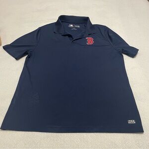 MLB Boston Red Socks Shirt with Red Logo‎ Mens Size L